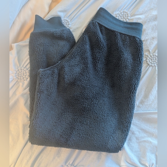 Members Mark Women's Fleece Lined Sweatpants Joggers, M, Dark Green, Warm! - Picture 7 of 9